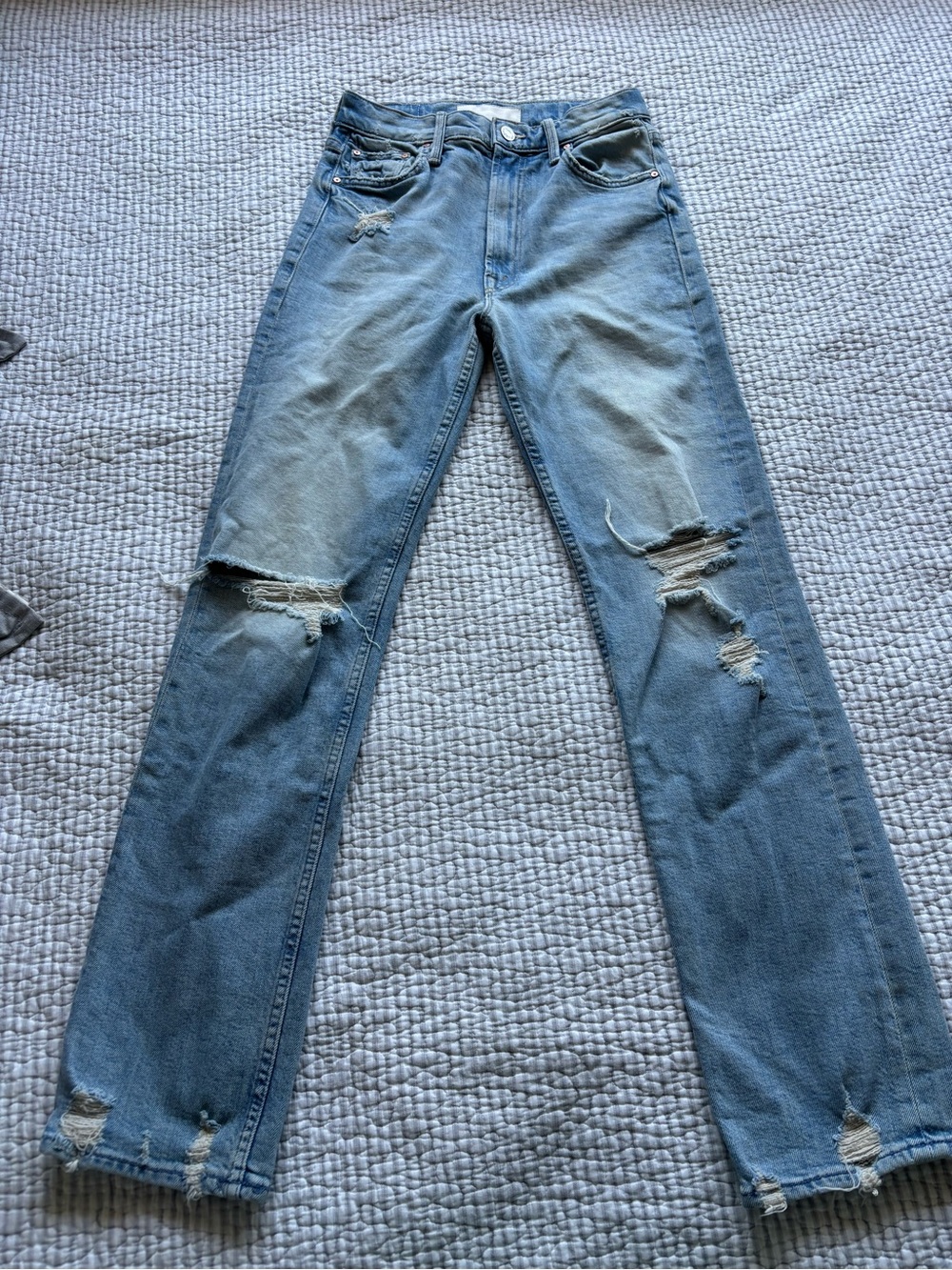 MOTHER High waisted rider skimp jeans- The Confession Size 27